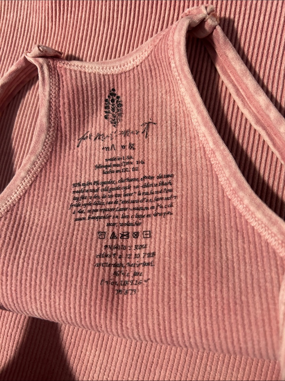 NWOT FP Movement Happiness Runs Crop Tank - Picture 13 of 16